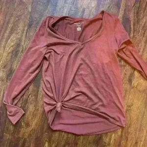 American Eagle Soft And Sexy Plush Size Med Long Sleeve Some Flaws